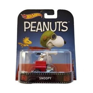 Hot Wheels 2016 Peanuts Snoopy‎ Factory Sealed